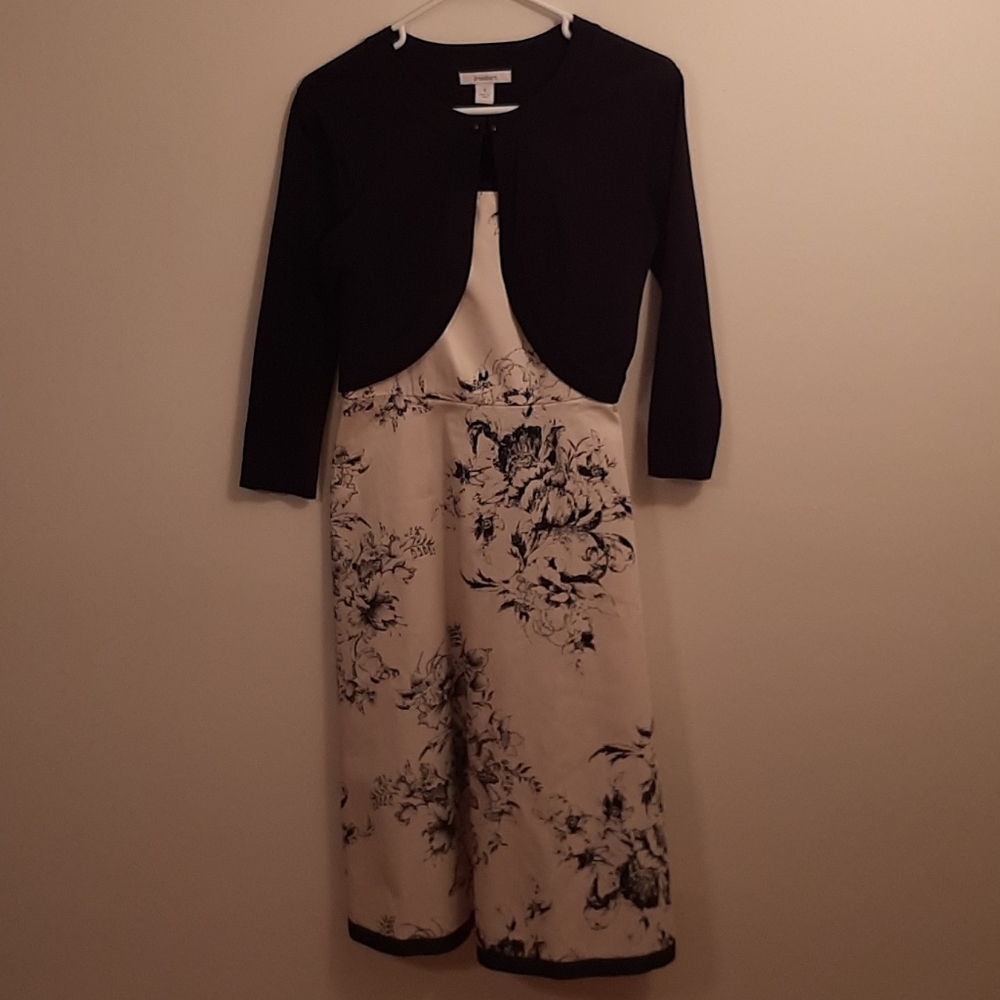 Dressbarn, 2-piece, Dress and Sweater, Size 8